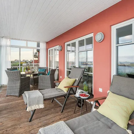 Prázdninový dům Land's End - Blick Auf Freie Ostsee, Sauna, Wintergarten, Elektro Grill Olpenitz