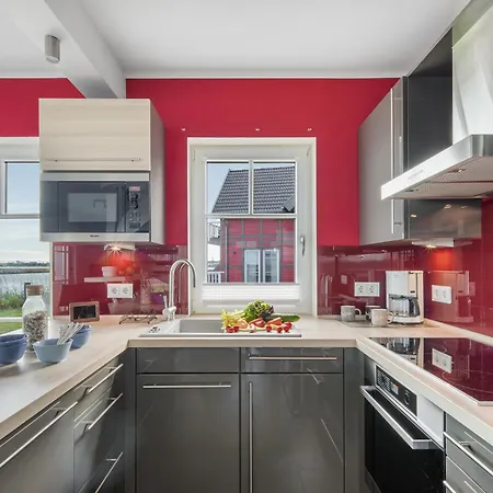 Land's End - Blick Auf Freie Ostsee, Sauna, Wintergarten, Elektro Grill Prázdninový dům Olpenitz