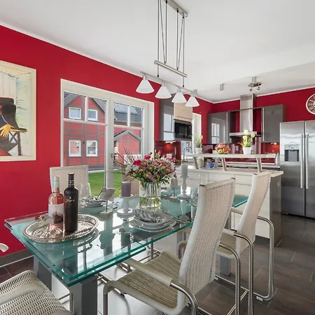 Prázdninový dům Land's End - Blick Auf Freie Ostsee, Sauna, Wintergarten, Elektro Grill Olpenitz